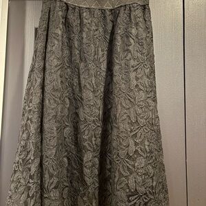 LuLaRoe Black Lace A-Line Skirt